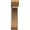 Ekena Millwork Thorton Slat Rough Sawn Bracket w/ Offset Brace, Western Red Cedar, 8"W x 34"D x 34"H BKT0806X34X34THR06RWR - alternate 3